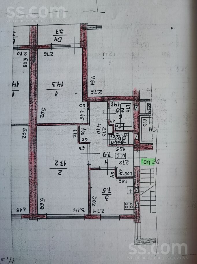 Jaunā iela 9a, Limbaži un raj., Limbaži — dzivoklis