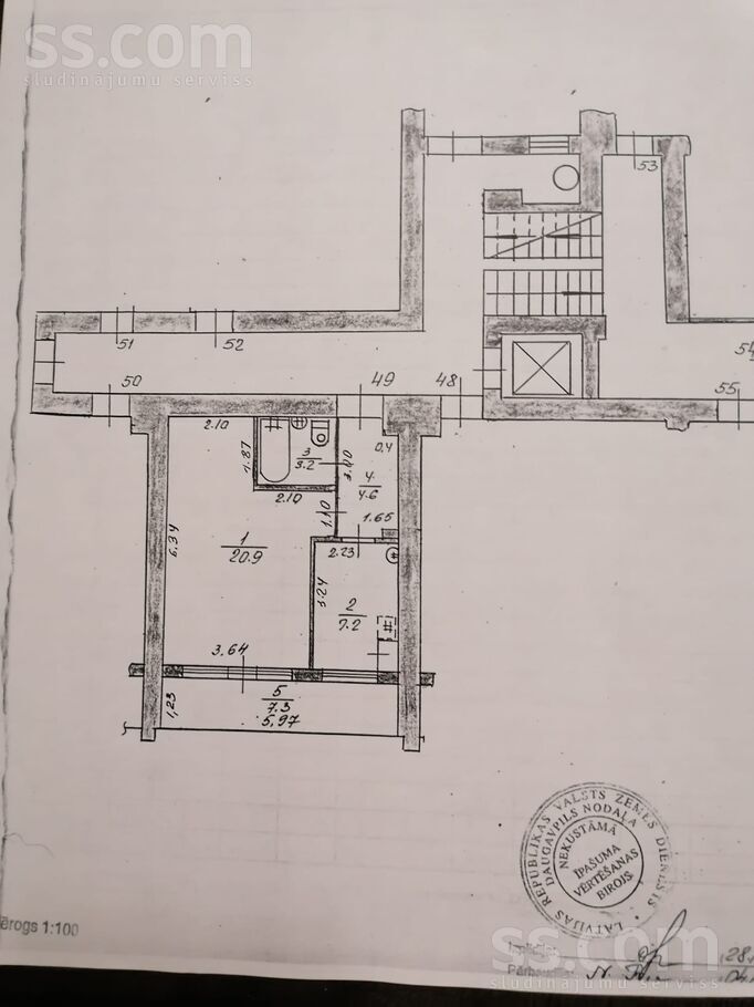 18.Novembra iela 195v, Daugavpils un raj., Daugavpils — dzivoklis