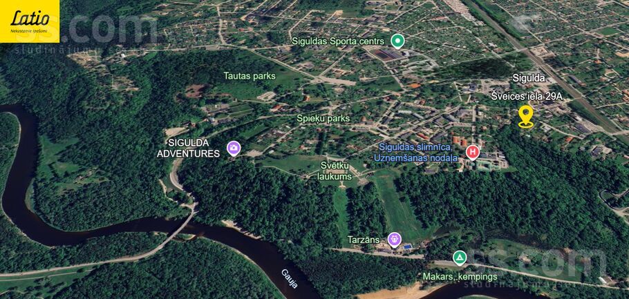Šveices iela 29a, Rīgas rajons, Sigulda — zeme