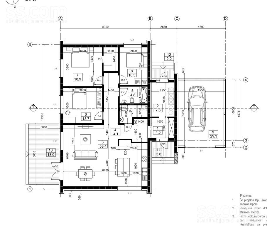 Caunu iela 34, Lapsas, Rīgas rajons, Babītes pag. — zeme