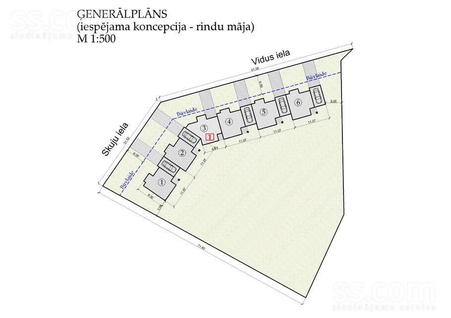 Skuju 31, Rīgas rajons, Saulkrasti — zeme