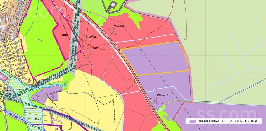 Brocēni, Saldus un raj., Brocēni — zeme