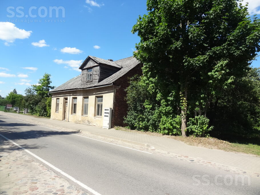 Rīgas iela 12, Aizkraukle un raj., Jaunjelgava — maja