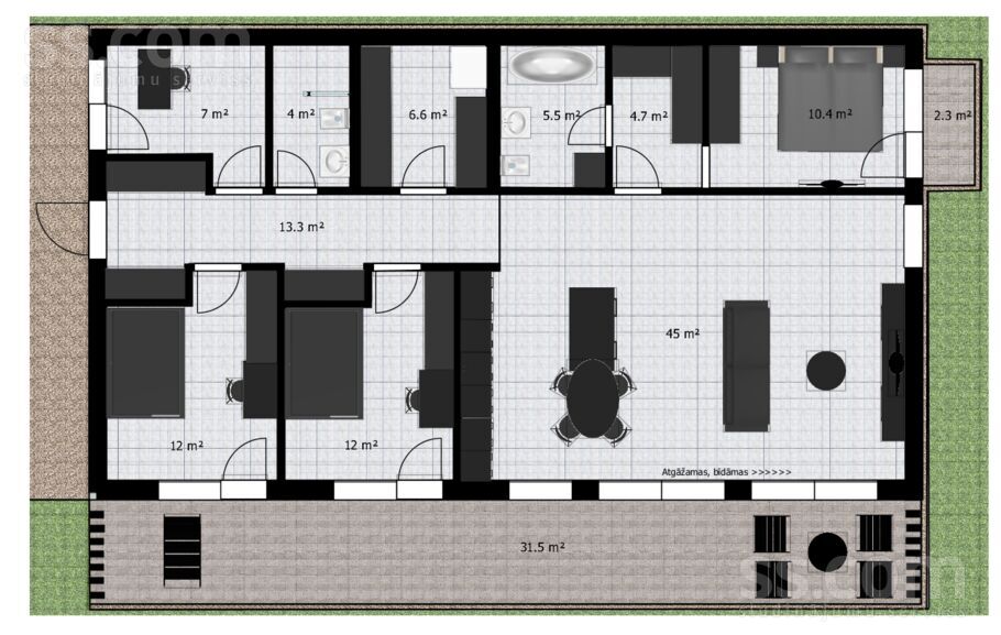 Olektes 25, Katlakalns, Rīgas rajons, Ķekavas pag. — zeme