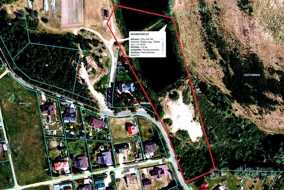 Inču 40, Ādaži, Rīgas rajons, Ādažu nov. — zeme