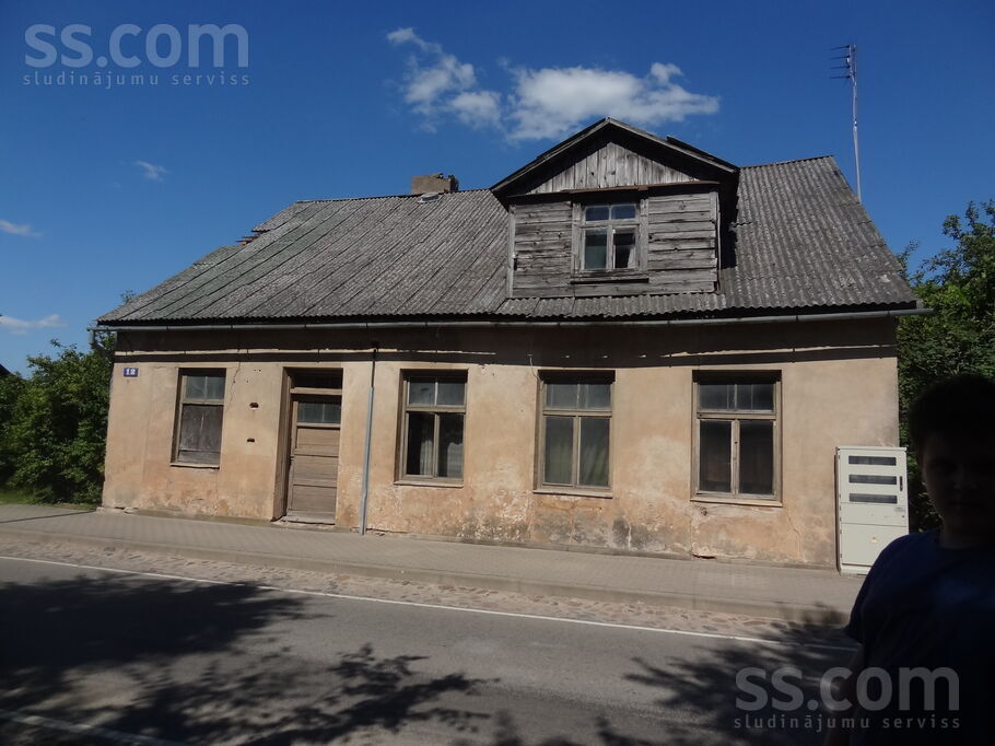 Rīgas iela 12, Aizkraukle un raj., Jaunjelgava — maja