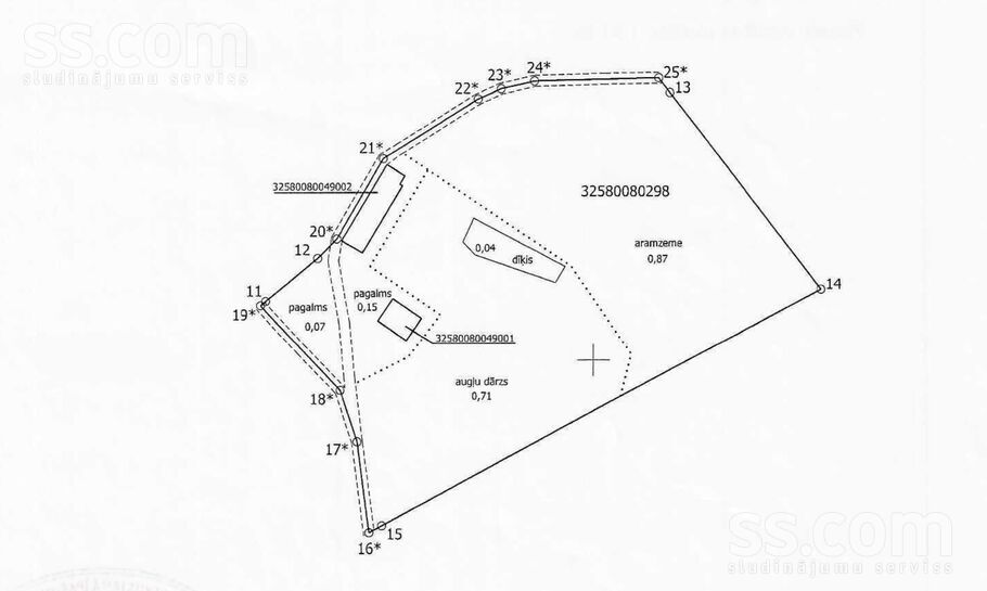 Kalna Vērsēni, Aizkraukle un raj., Klintaines pag. — maja