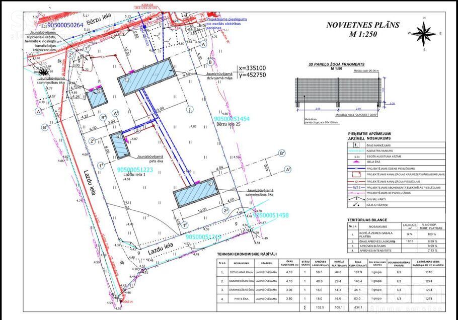 Lazdu 1, Engure, Tukums un raj., Engures pag. — maja