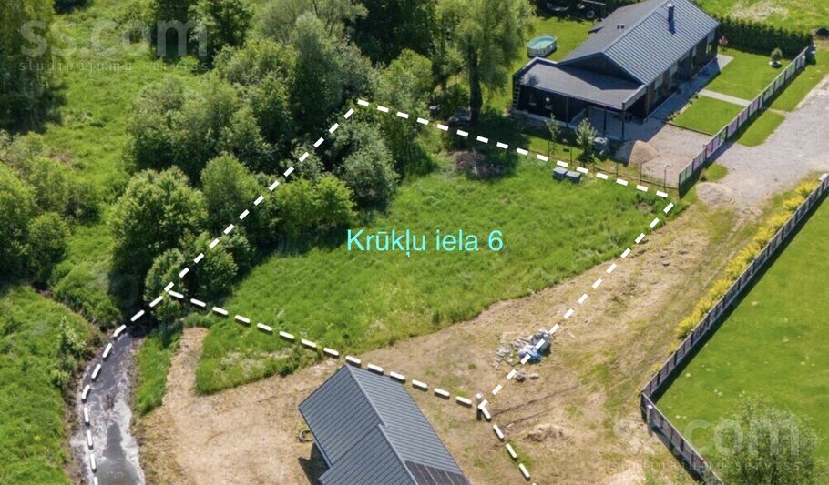 Krūkļu iela 6, Odukalns, Rīgas rajons, Ķekavas pag. — zeme