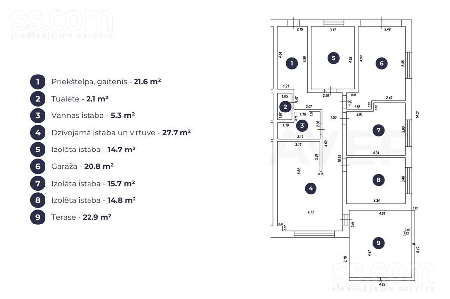 Dzirnezera 4a-2, Līči, Rīgas rajons, Stopiņu nov. — maja