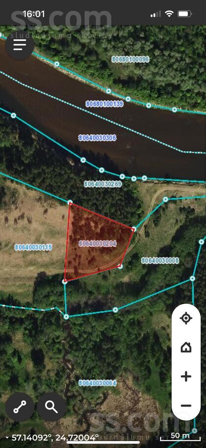 Bez, Gauja, Rīgas rajons, Inčukalna nov. — zeme