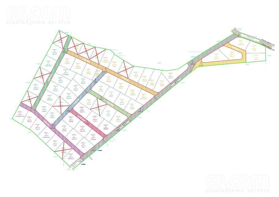 Rododendri 54, Jaunmārupe, Rīgas rajons, Mārupes pag. — zeme