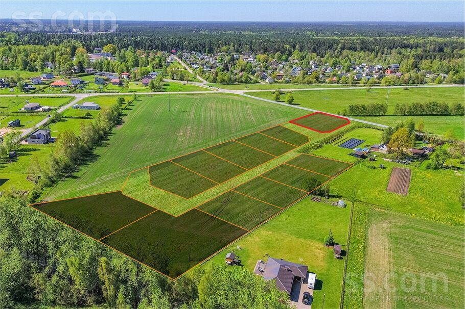 Kraukļu 2, Inčukalns, Rīgas rajons, Inčukalna nov. — zeme