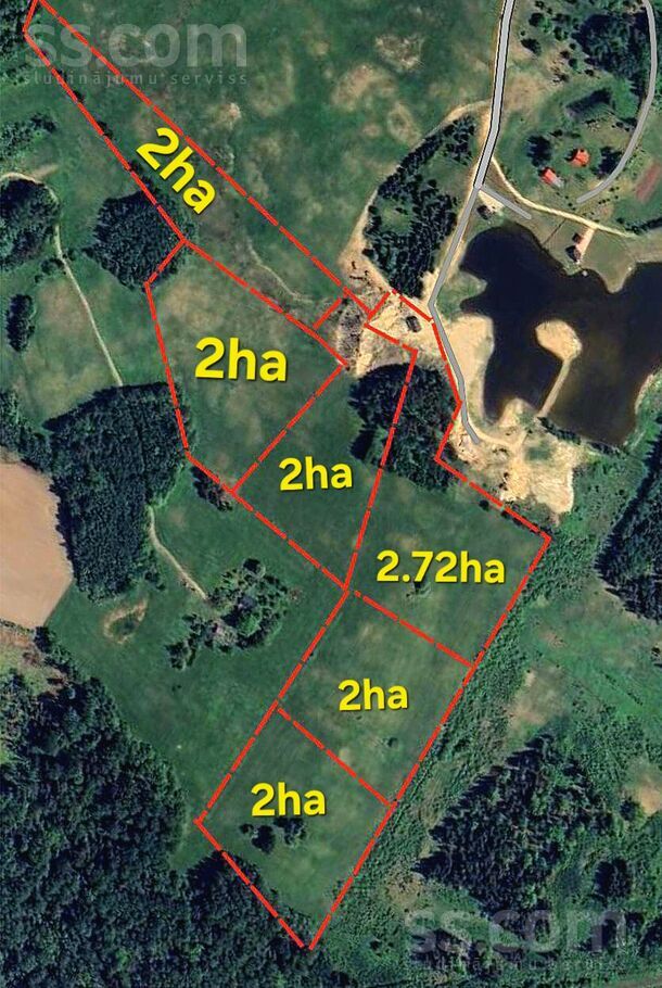 Cēsis-Krīvi, Cēsis un raj., Cēsis — zeme