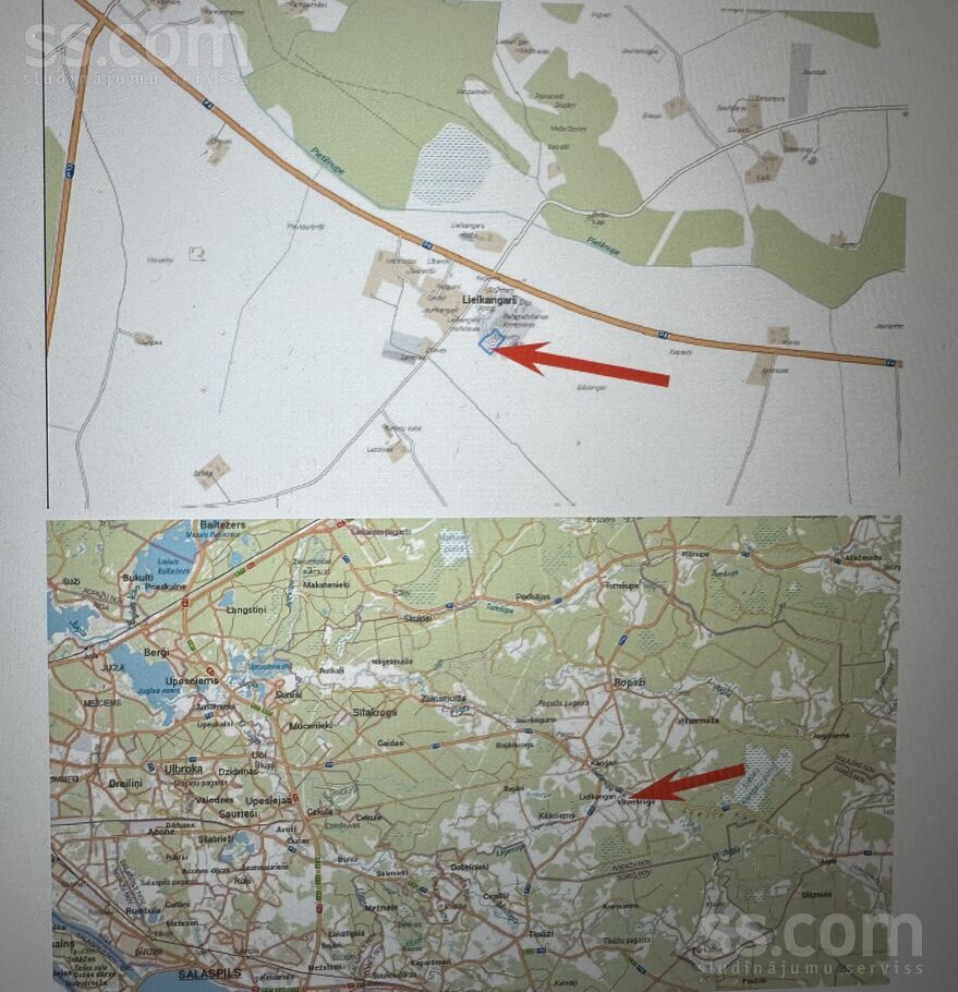 Lībavots, Lielkangari, Rīgas rajons, Ropažu nov. — telpa