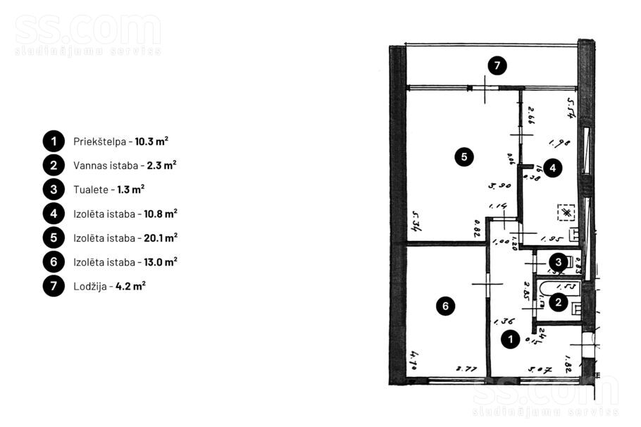 Albatrosu 20, Rīga — dzivoklis