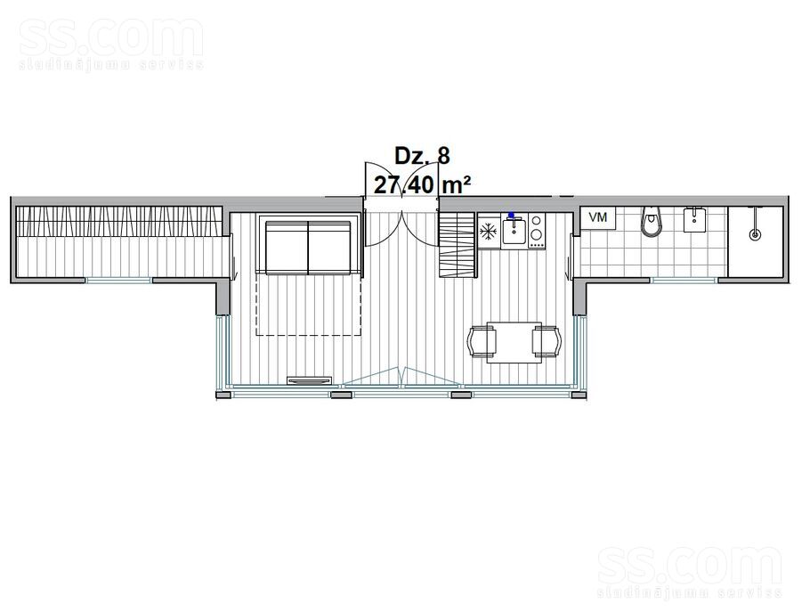 Dzelzceļa 3a, Jūrmala — dzivoklis