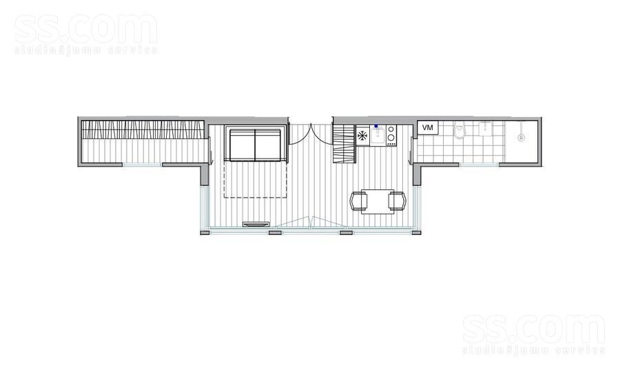 Dzelzceļa iela 3a, Jūrmala — dzivoklis