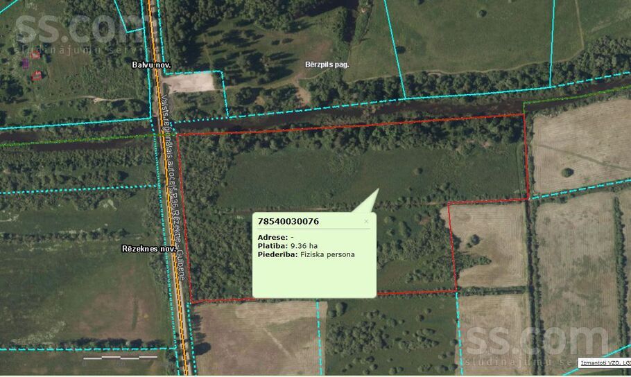 Nav, Gaigalava, Rēzekne un raj., Gaigalavas pag. — zeme