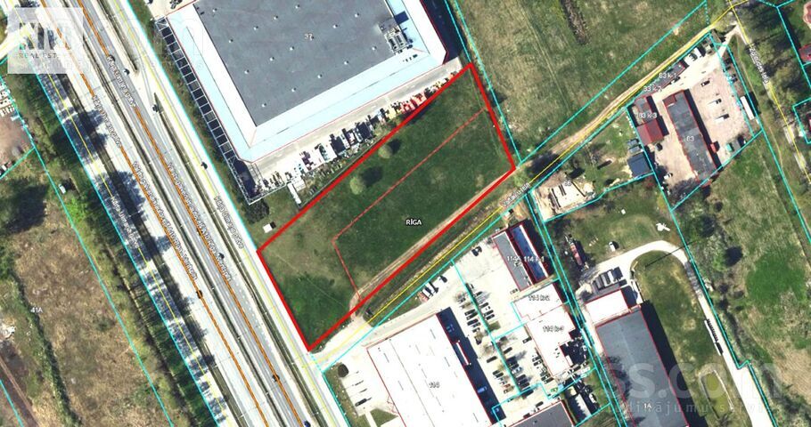 Ulmaņa g. b/n, Rīga — zeme