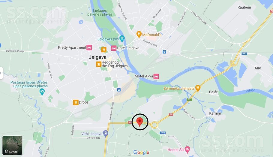 Zalītes 1g, Jelgava un raj., Jelgava — zeme