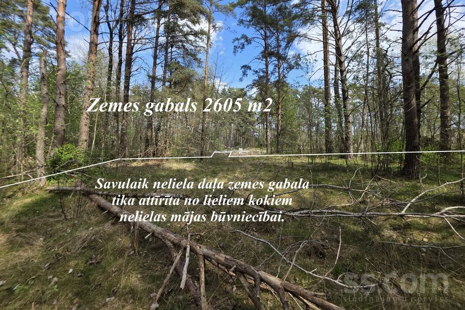 Divas gabalas, Lapmežciems, Tukums un raj. — zeme