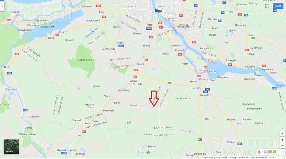 Rančo, Plakanciems, Rīgas rajons, Ķekavas pag. — zeme