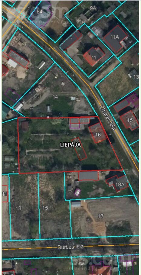 Cīravas 16, Liepāja un raj., Liepāja — maja