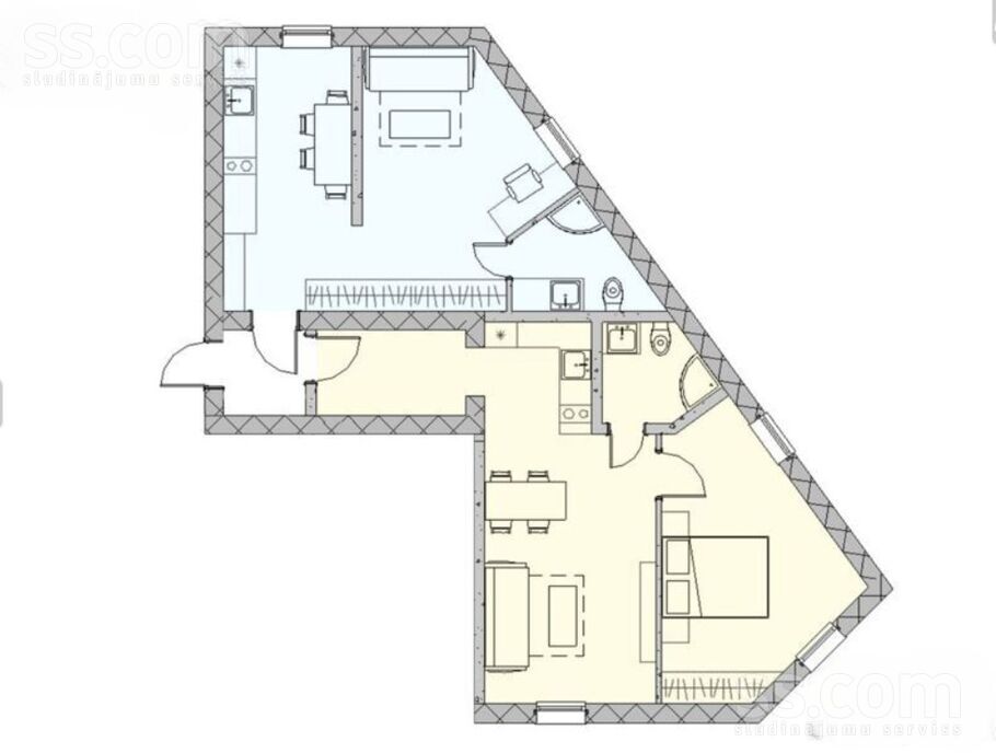 Pērnavas 52, Rīga — dzivoklis