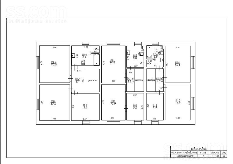 Ķiršu iela 6, Babīte, Rīgas rajons, Babītes pag. — maja