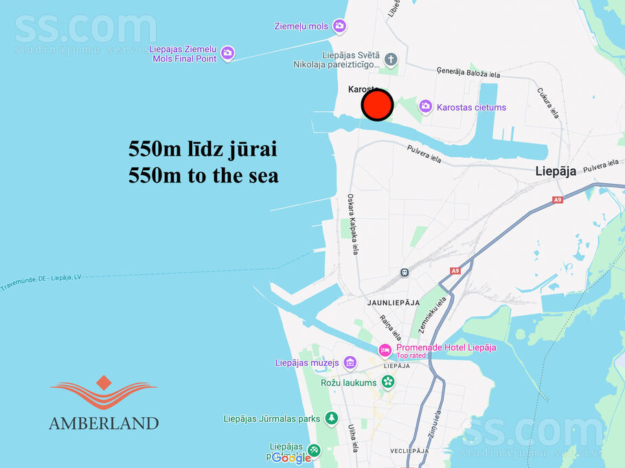 Turaidas 4, Liepāja un raj., Liepāja — dzivoklis