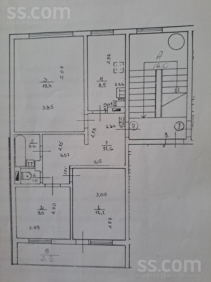 Pilskalna iela 51, Bauska un raj., Bauska — dzivoklis