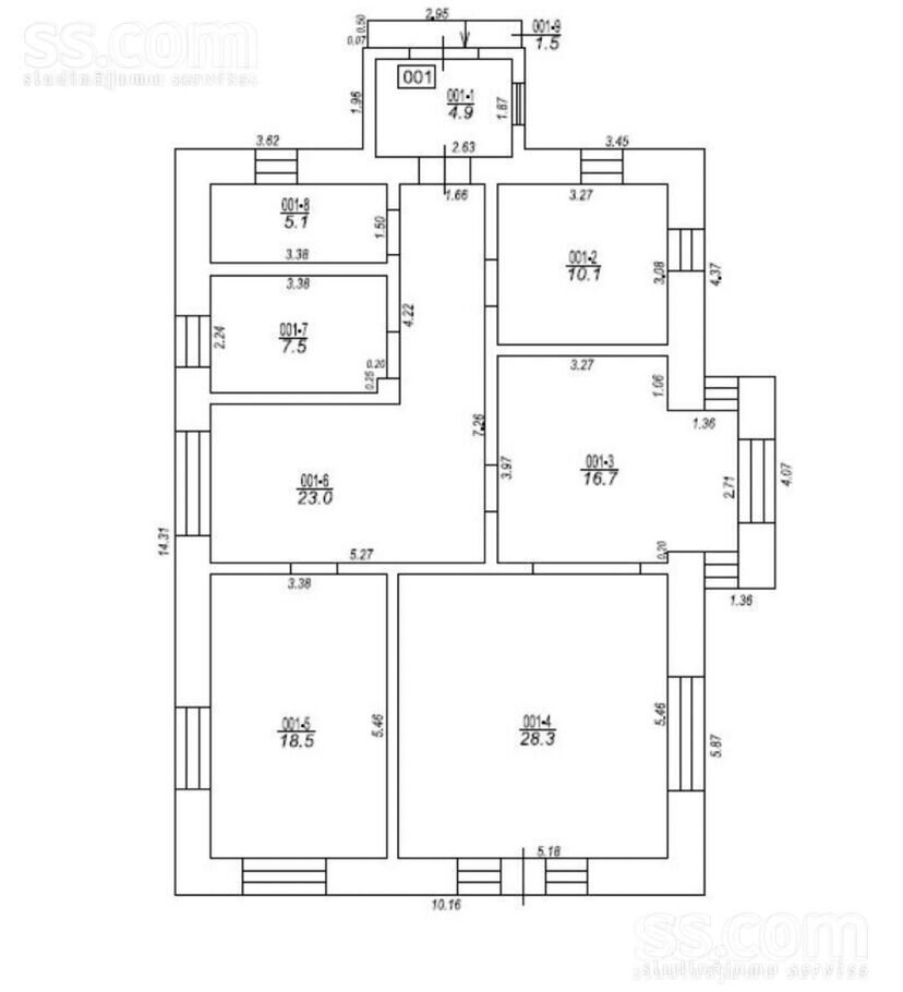 Rūpniecības iela 19, Jelgava un raj., Jelgava — maja