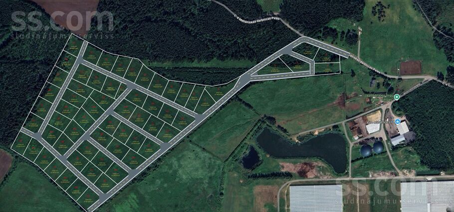 Rododendri 54, Jaunmārupe, Rīgas rajons, Mārupes pag. — zeme