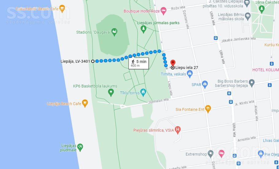 Liepu iela 27, Liepāja un raj., Liepāja — maja