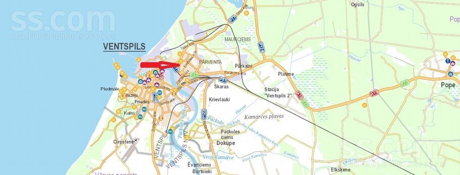 Muitas 2a, Ventspils un raj., Ventspils — zeme