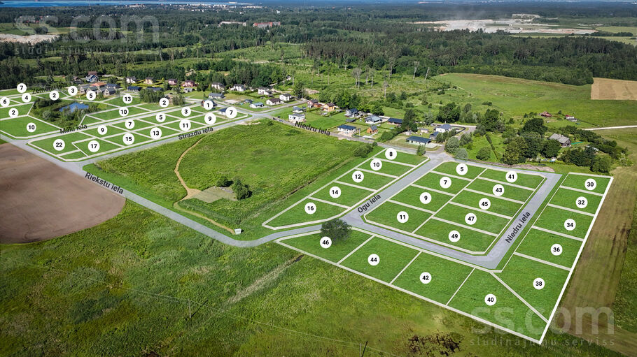 Mālu iela 7, Bajāri, Rīgas rajons, Salaspils l. t. — zeme