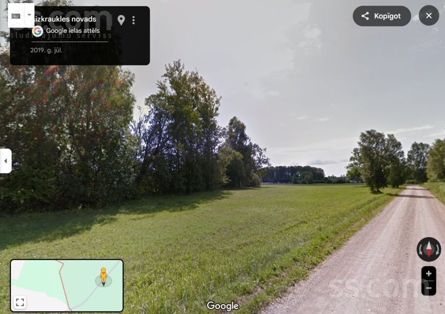 Pīlādžu iela, Skrīveri, Aizkraukle un raj., Skrīveru pag. — zeme