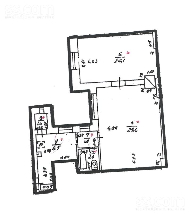Birznieka-Upīša 27, Rīga — dzivoklis