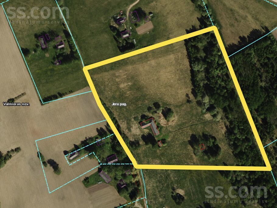 Valmiera un raj., Jeru pag. — vienseta