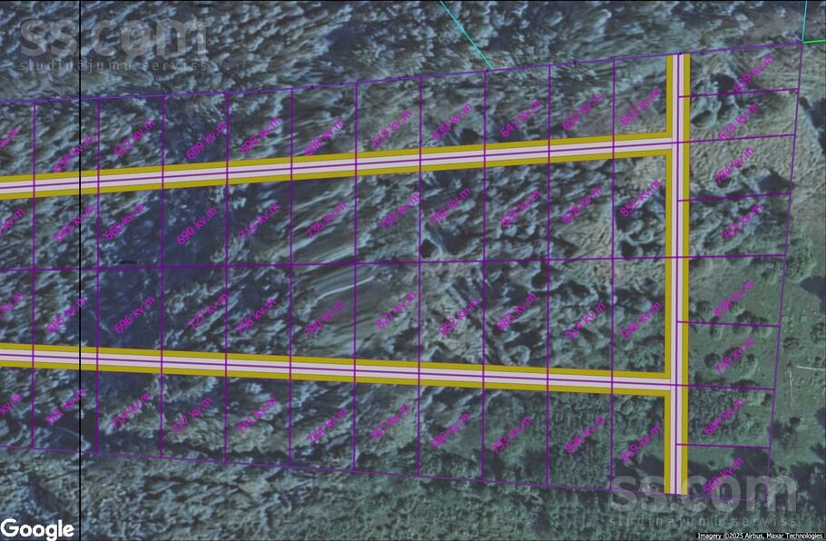 Beberbeķu, Rīga — zeme