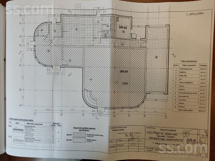 Burtnieku 12, Saurieši, Rīgas rajons, Stopiņu nov. — telpa