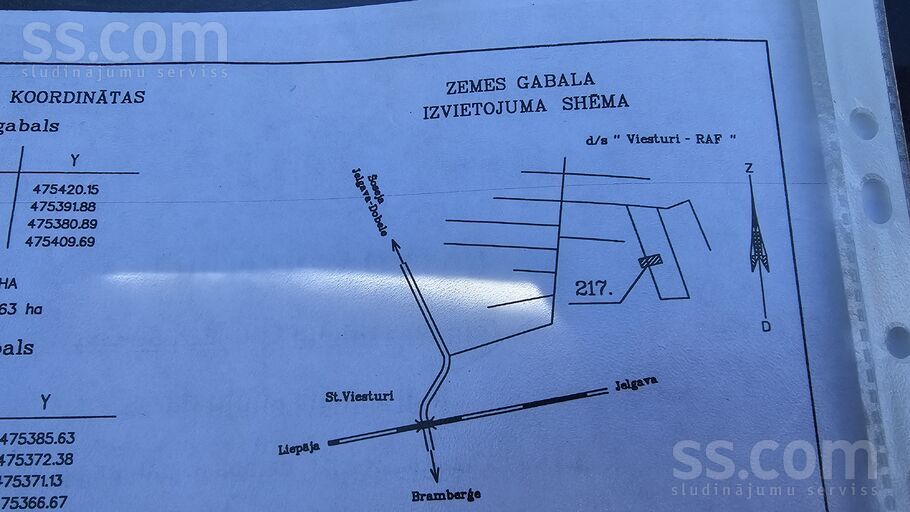 Viesturi Raf 217, Jelgava un raj., Jelgava — maja