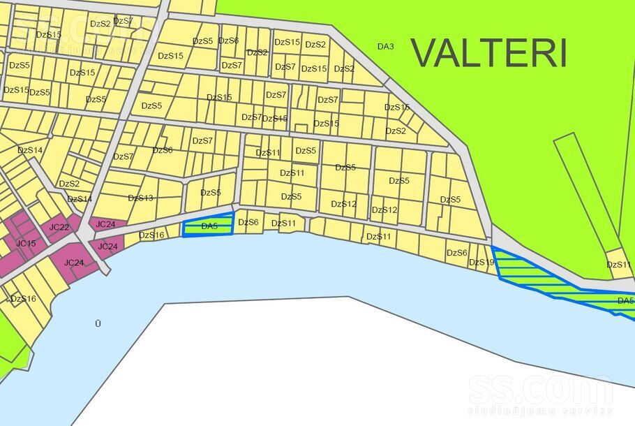 Piekrastes iela 21, Jūrmala — zeme