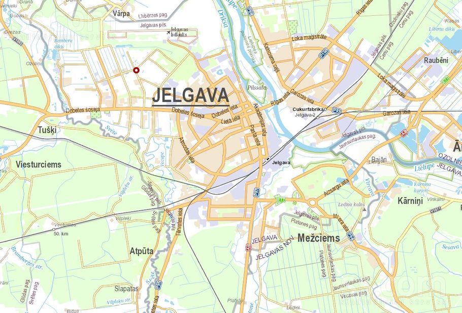 2.līnija 12j, Jelgava un raj., Jelgava — zeme