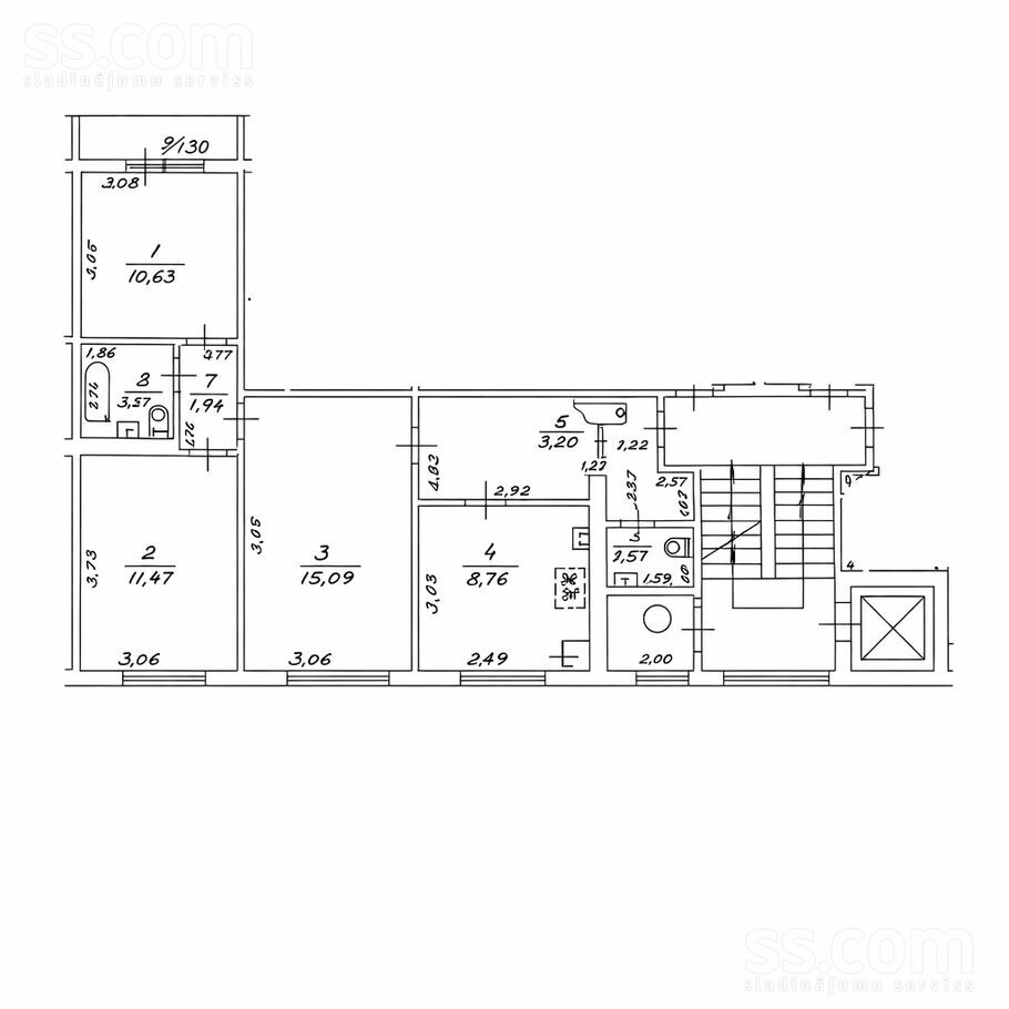 Dammes 40, Rīga — dzivoklis