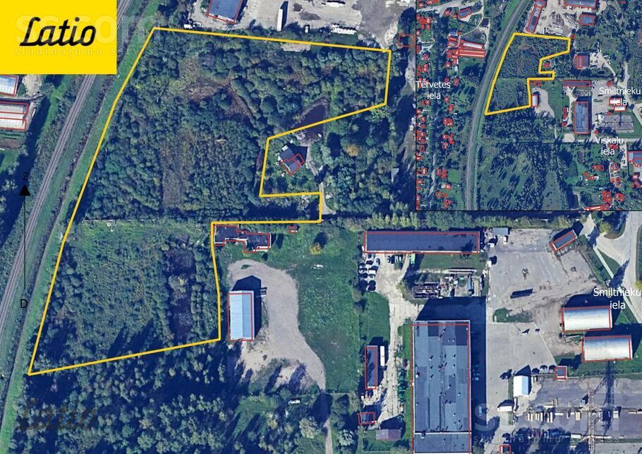 Viskaļu, Jelgava un raj., Jelgava — zeme