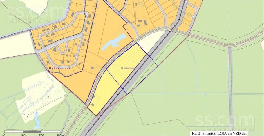 Laimes zeme, Jaunsils, Rīgas rajons, Ķekavas pag. — zeme