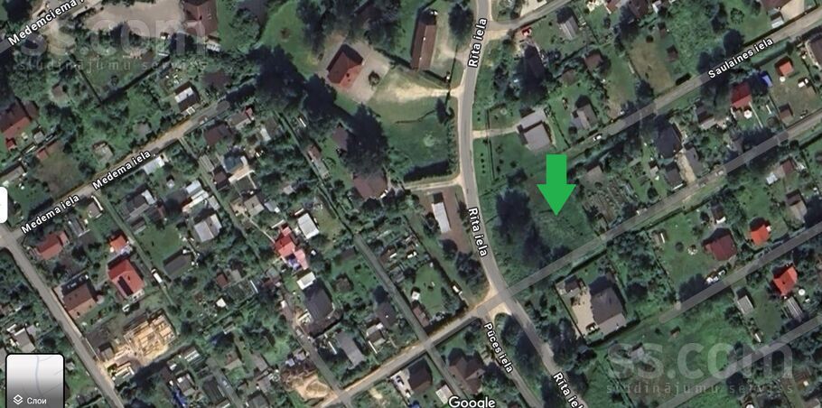 Dāboliņu iela 1, Rīgas rajons, Baloži — zeme