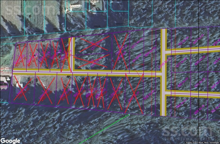 Beberbeķu, Rīga — zeme